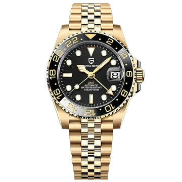 Pagani Design PD-1662 GMT Master ii Gold Jubliee