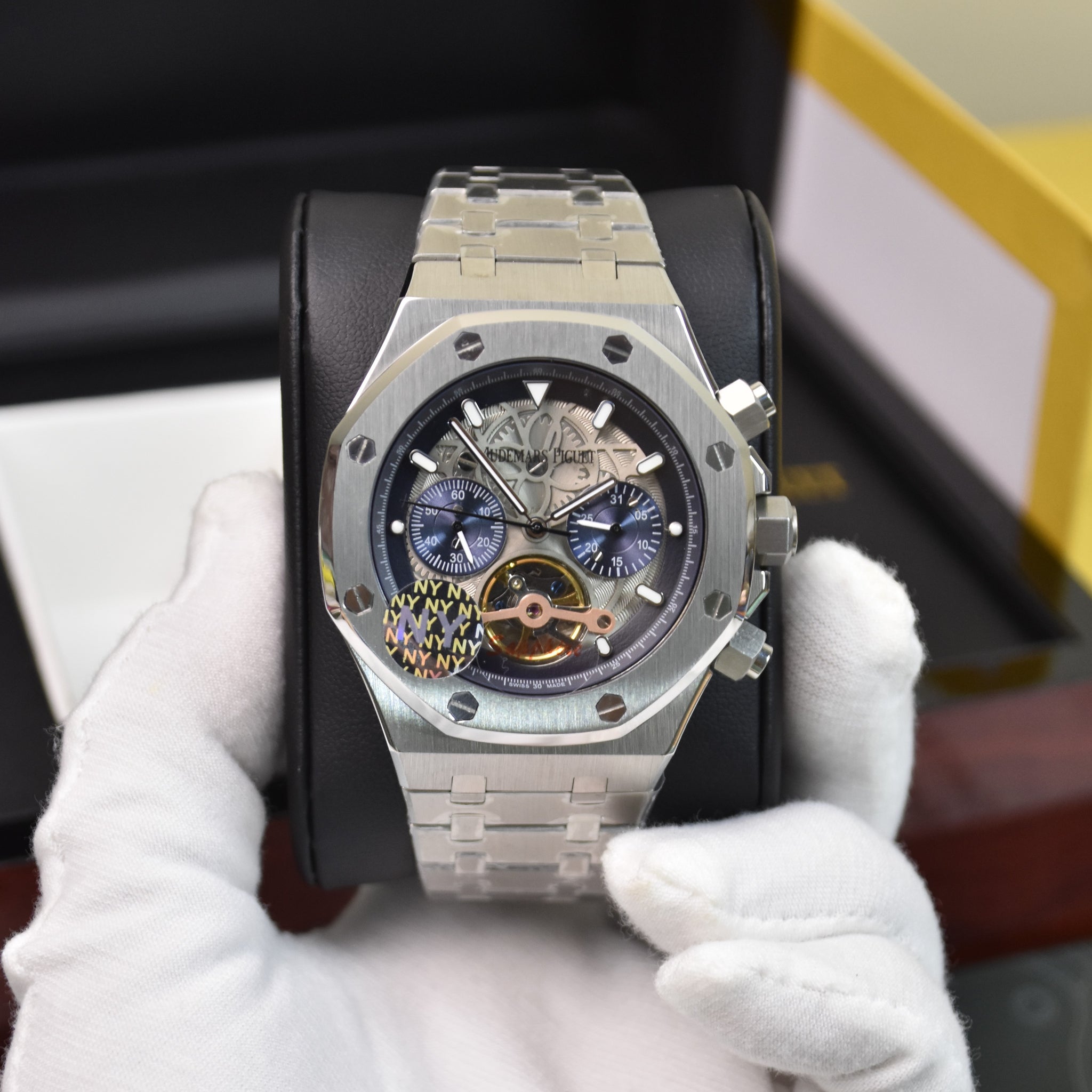 ROYAL OAK AUTO CHRONOGRAPH PENDULUM SILVER GREY
