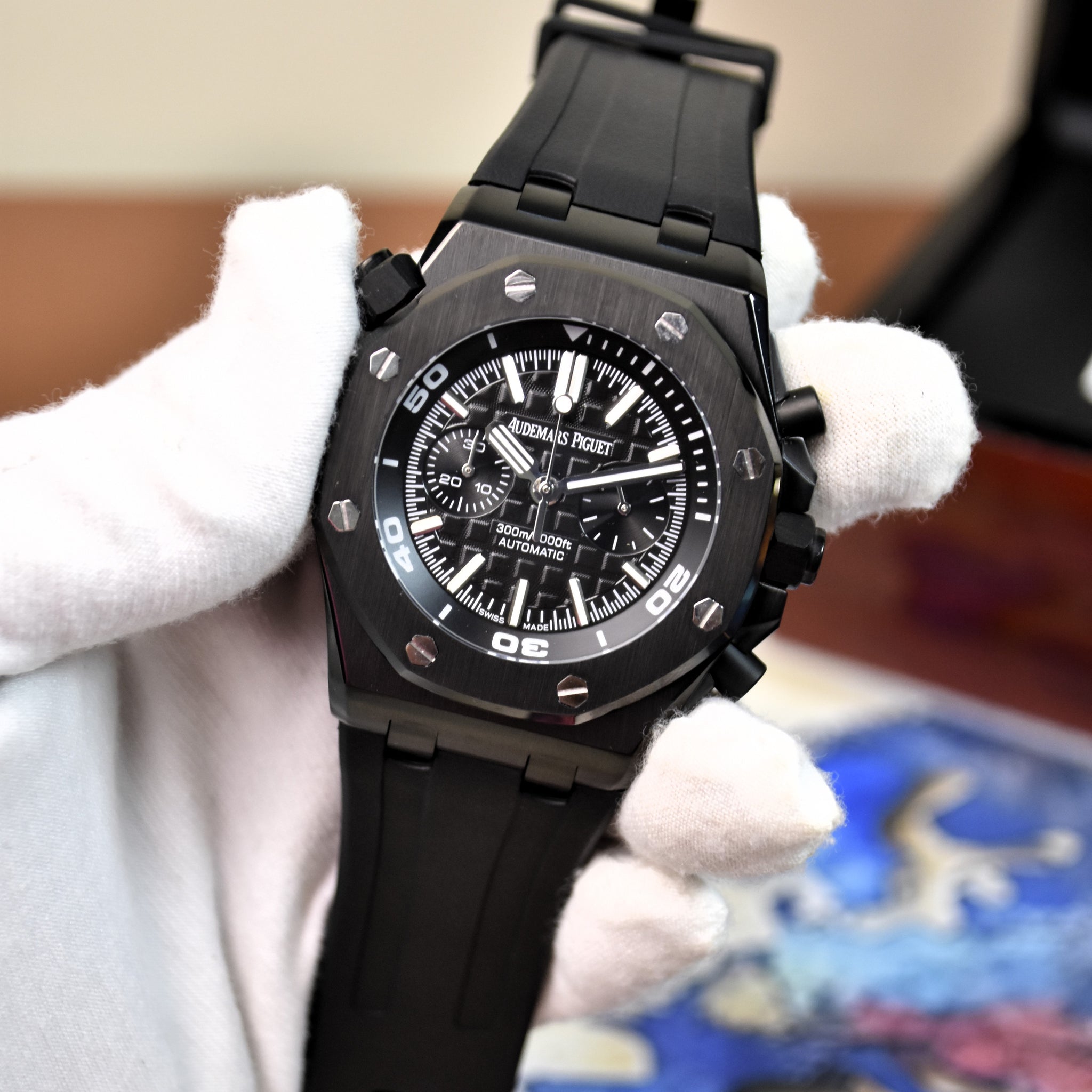 ROYAL OAK OFF SHORE CHRONO ALL BLACK
