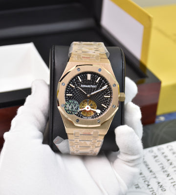 ROYAL OAK AUTO PENDULUM CHAIN ROSE BLACK