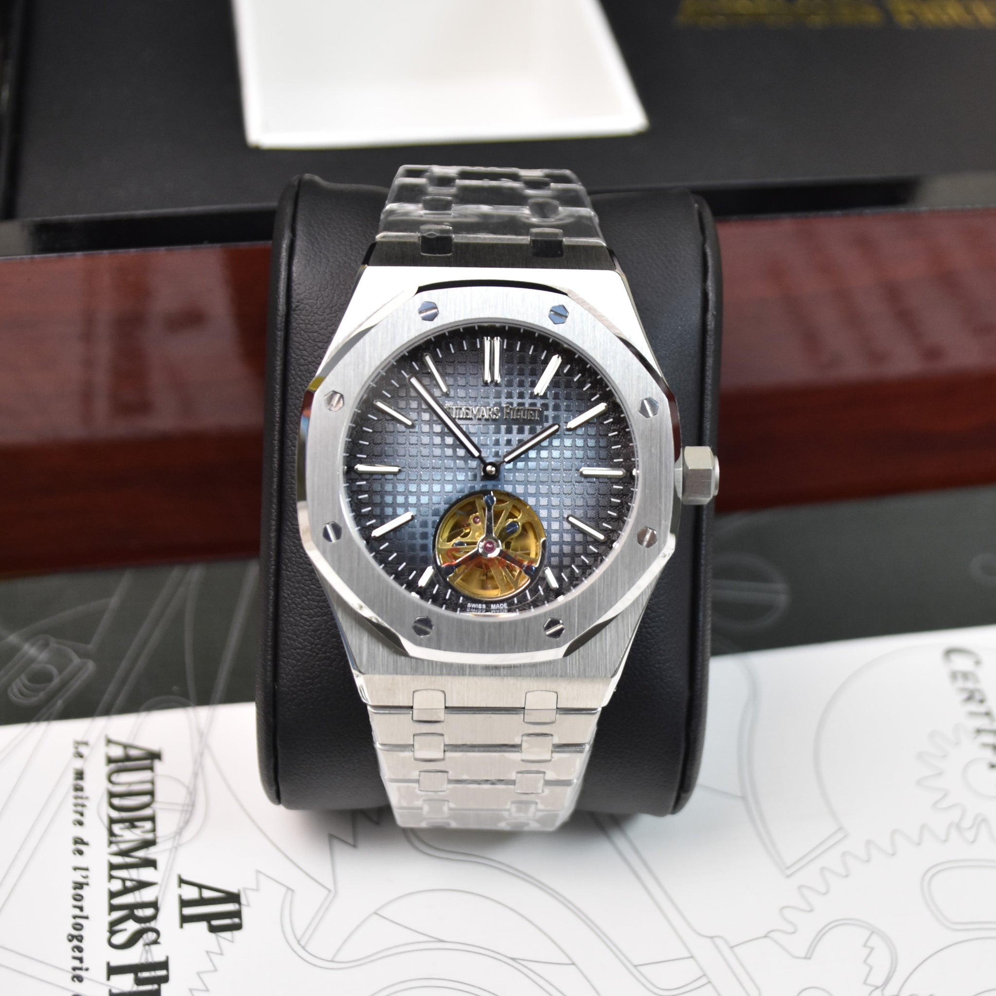 ROYAL OAK AUTO PENDULUM SILVER BLACK JEAN BLUE