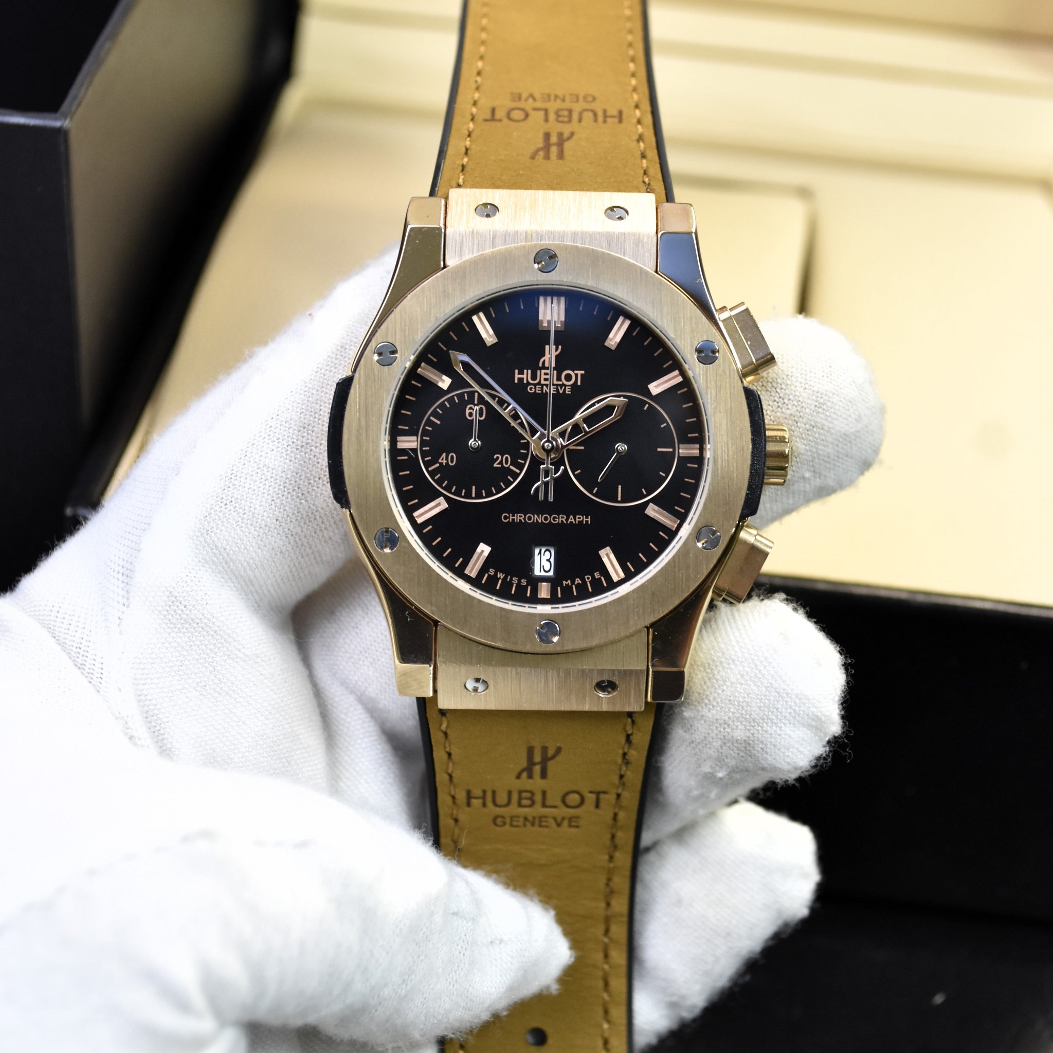 BIGBANG CHRONO PVC ROSE BLACK