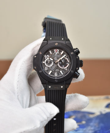 BIGBANG CHRONO PVC ALL BLACK