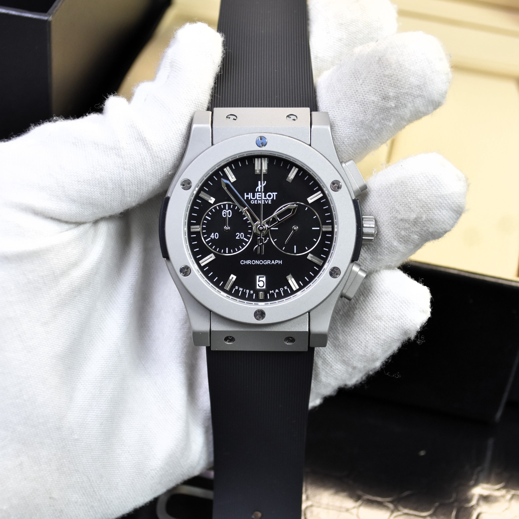 BIGBANG CHRONO PVC MATTE BLACK DAIL