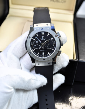 BIGBANG CHRONO PVC SILVER BLACK