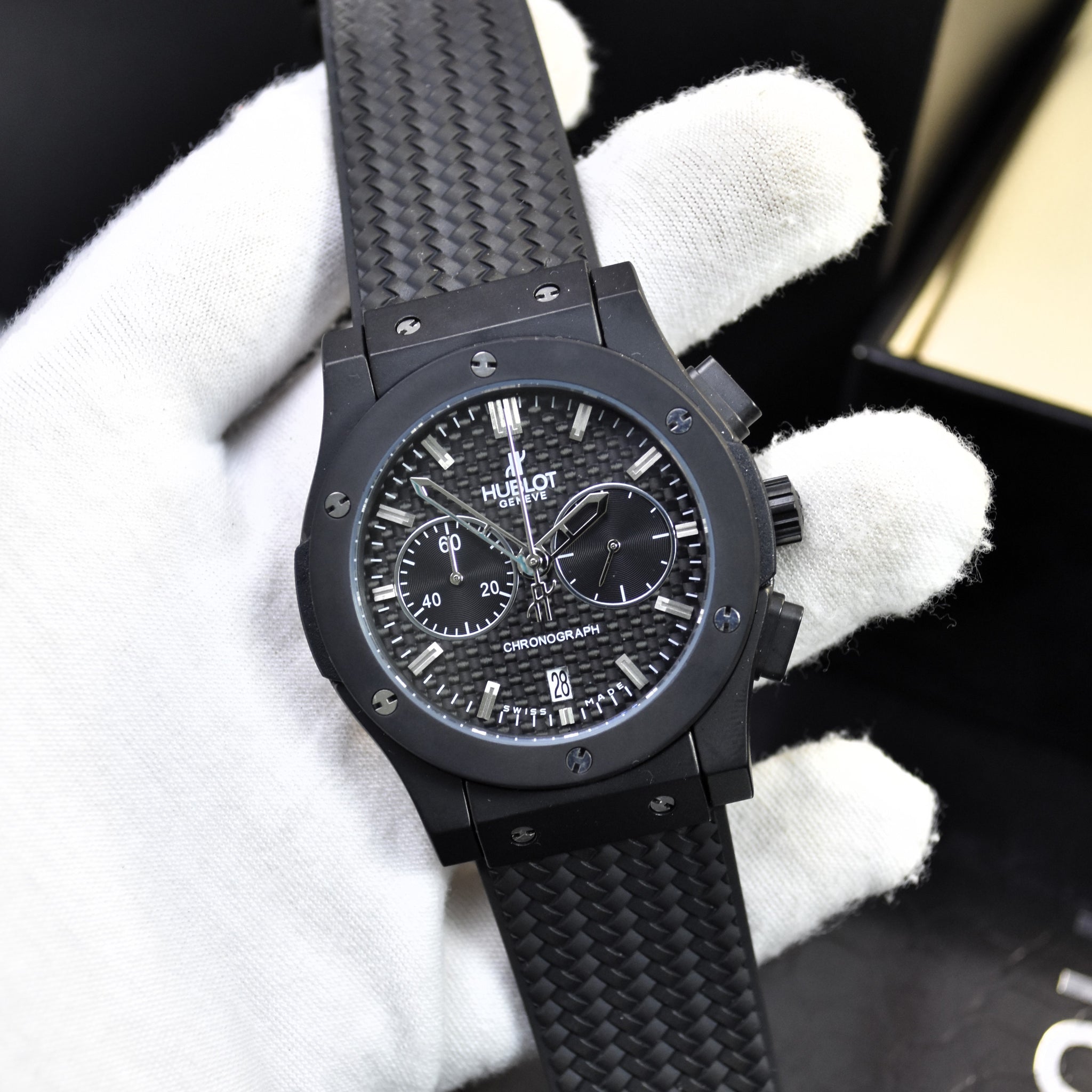 BIGBANG CHRONO PVC MATTE ALL BLACK