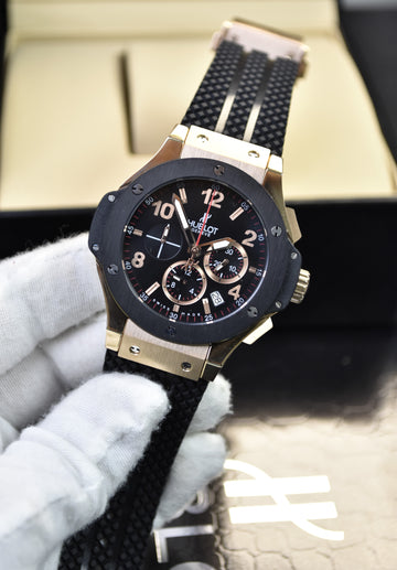 BIGBANG CHRONO TUIGA PVC ROSE BLACK