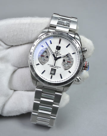 CALIBER 17 QUARTZ CHAIN SILVER WHITE DAIL