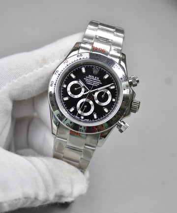 DAYTONA OYESTER AUTO SILVER BLACK DAIL