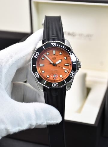 AQUARACER NEW MODEL AUTO ORANGE DAIL