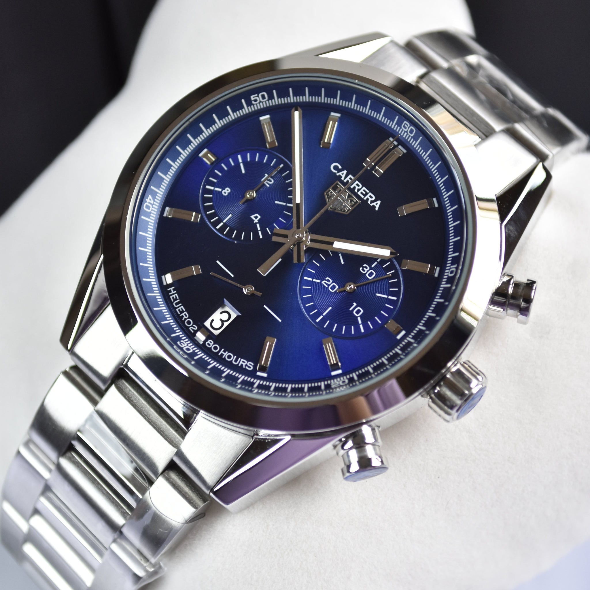CARRERA 80 HOURS CHRONOGRAPH BLUE DAIL