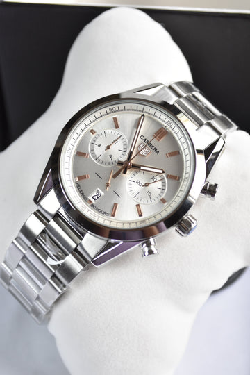 CARRERA 80 HOURS CHRONOGRAPH WHITE DAIL