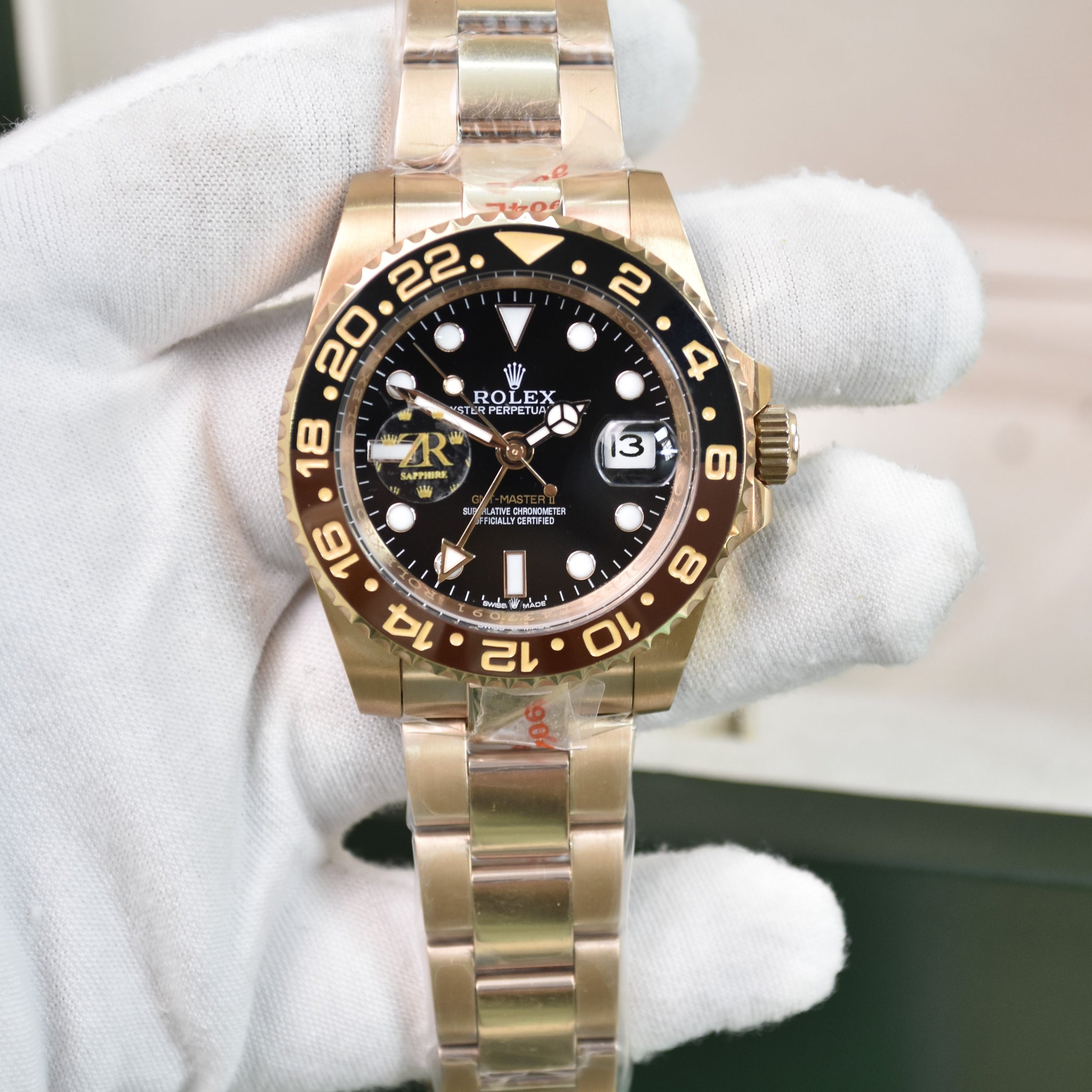 GMT 2 AUTO ROOT BEAR ALL ROSE BLACK DAIL