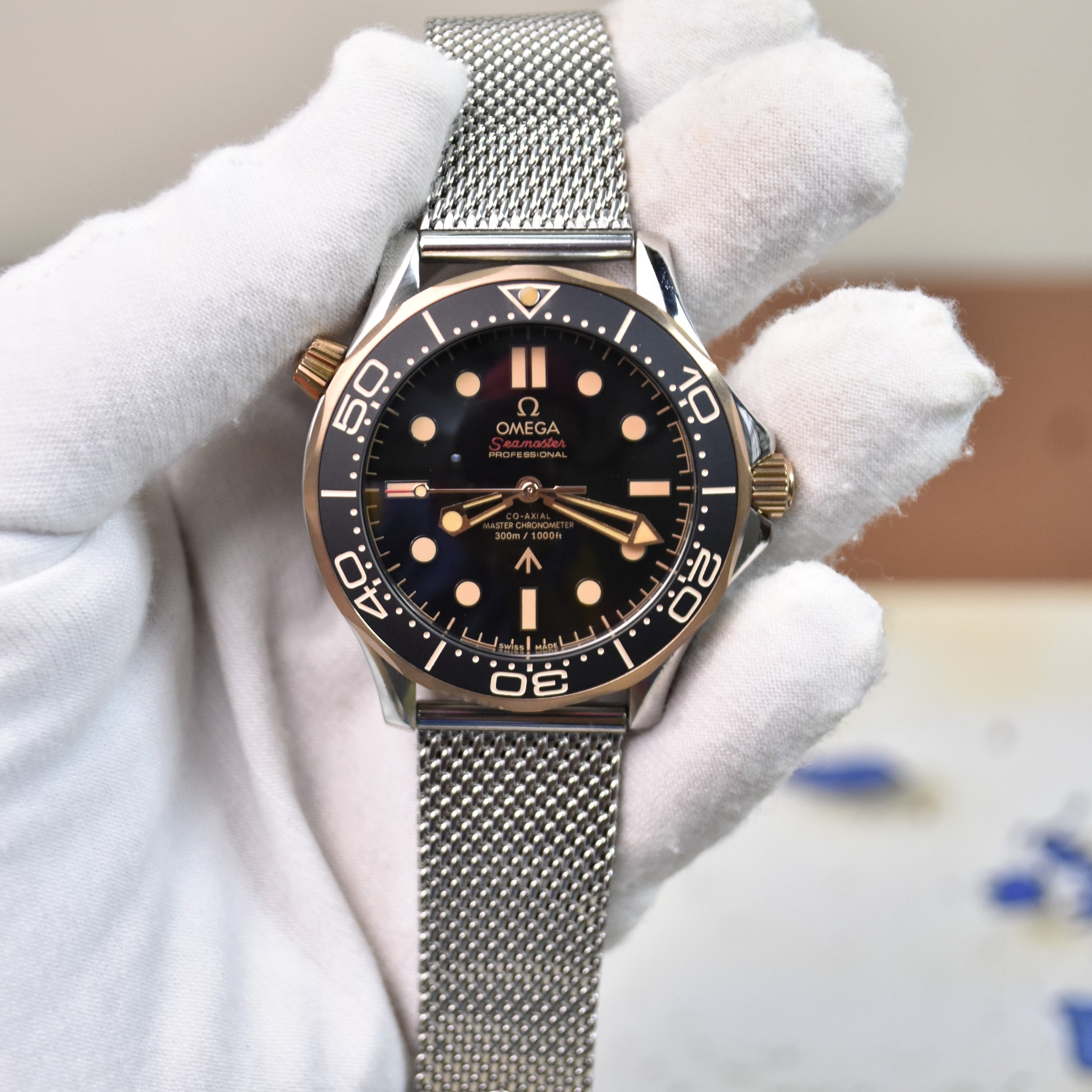 Auto Seamaster Cheffer Chain Silver Rose Black