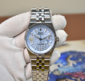 Land Dweller Chain Silver Tiffany Dial