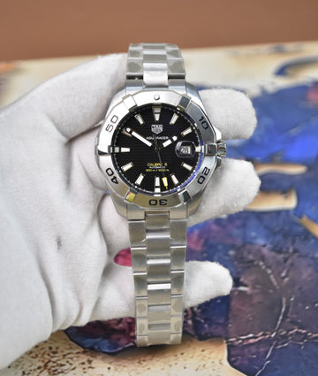 AQUARACER CALIBER 5 AUTO CHAIN SILVER BLACK DAIL