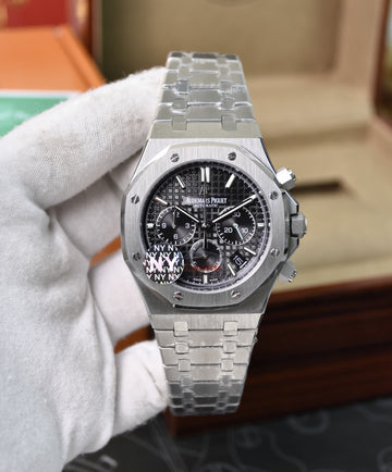 ROYAL OAK CHRONOGRAPH SILVER BLACK DAIL