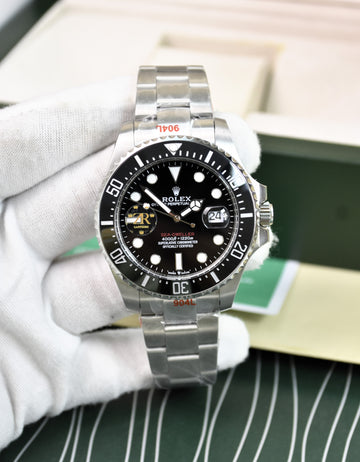 SEA DWELLER AUTO OYSTER SILVER BLACK DAIL