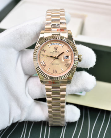 DAYDATE AUTO PRESIDENTIAL ROMAN ROSE