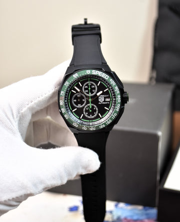 Formula 1 New Chrono PVC Titanium Black Green