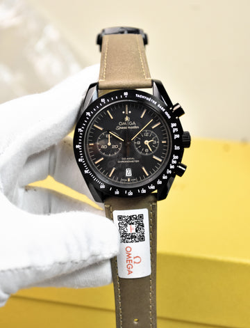 Speedmaster Chrono Quartz Camel Strap All Black