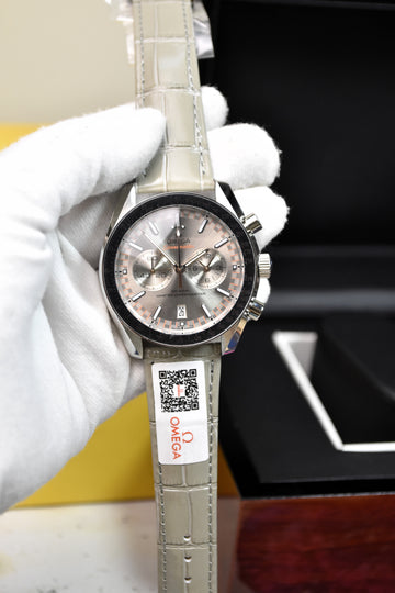 Speedmaster Chrono Quartz Strap Silver Grey