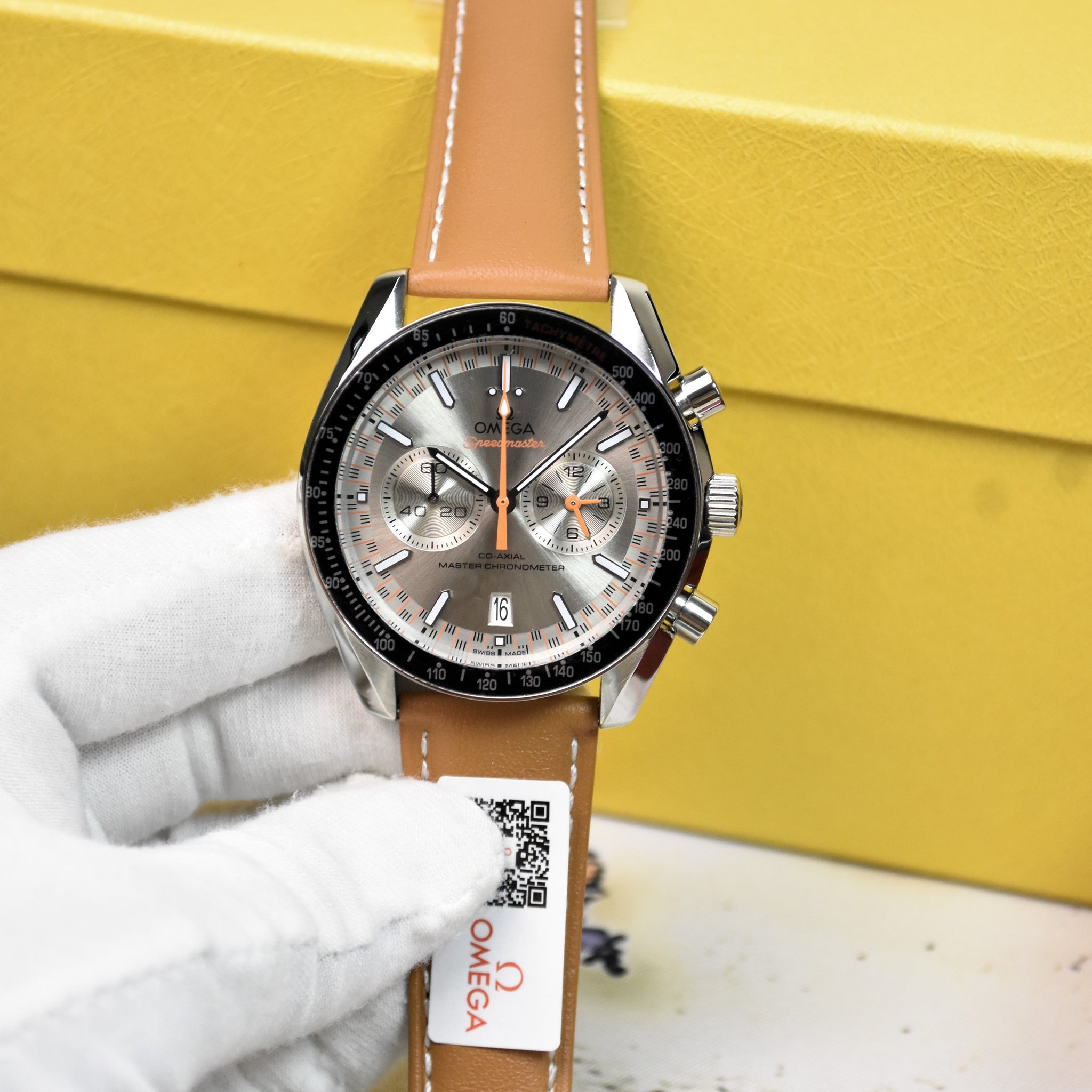 Speedmaster Chrono Quartz Strap Silver Grey