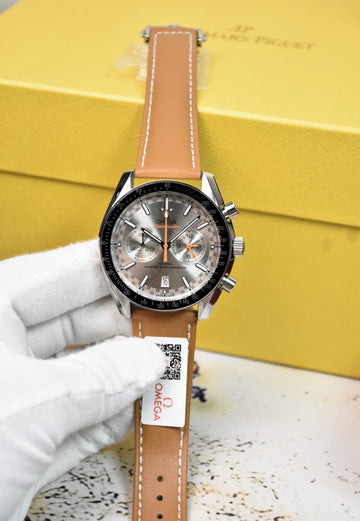 Speedmaster Chrono Quartz Strap Silver Grey