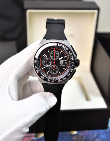 Formula 1 New Chrono PVC Grey Titanium Black Red