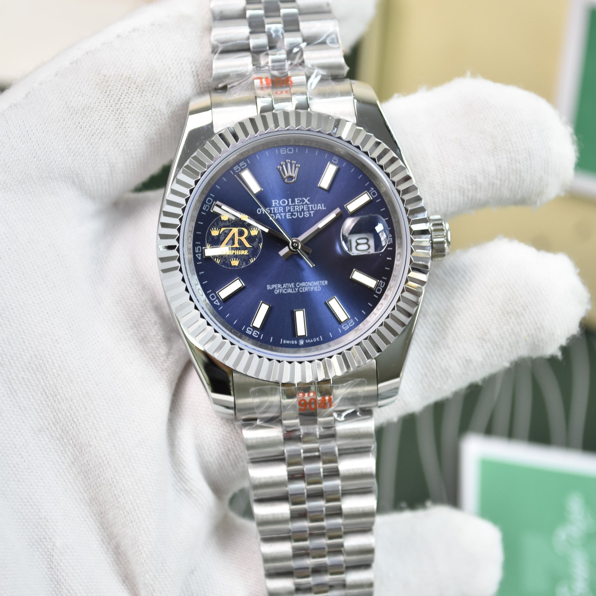 DATEJUST AUTO JUBLIE SILVER BLUE DAIL