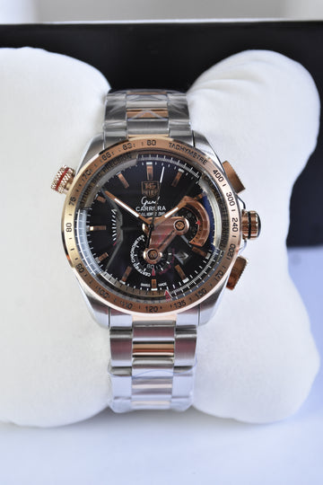 CALIBER 36 QUARTZ CHAIN BLACK DAIL