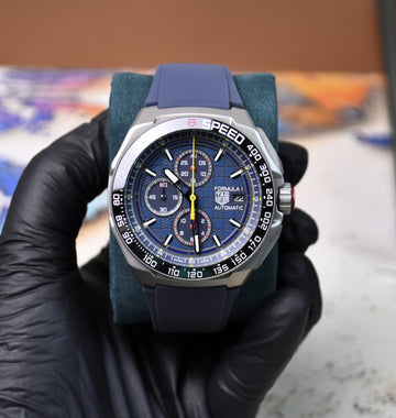 Formula 1 New Chrono PVC Grey Titanium Blue Redbull Eddition