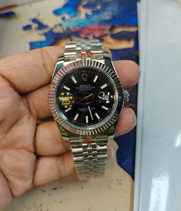 DATEJUST AUTO JUBLIE SILVER BLACK DIAL