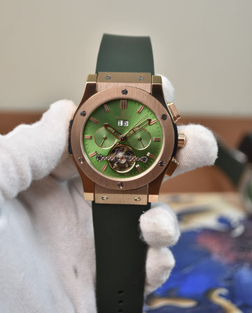 CF PENDULUM CHRONO ROSE GREEN DIAL