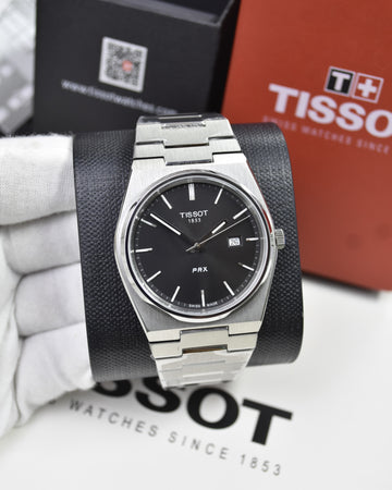 PRX CELL SLIM CHAIN SILVER BLACK DAIL (TOP QUALITY)