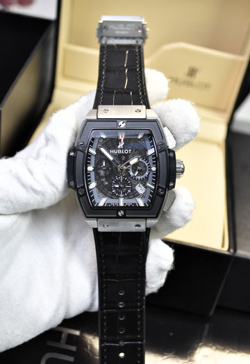 SEENA CHRONOGAPH MATTE BLACK GREY