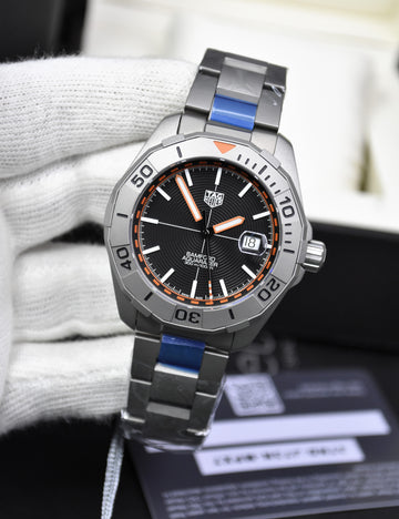 Tag Heuer Aquaracer Men’s Automatic Grey matte finish Stainless Steel Black Dial 43mm