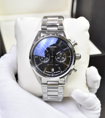 CARRERA 80 HOURS CHRONOGRAPH BLACK DAIL