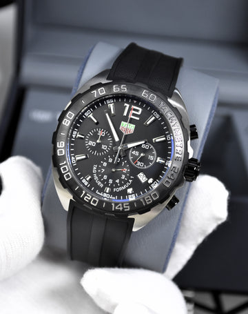 FORMULA 1 CHRONOGRAPH STRAP BLACK DAIL