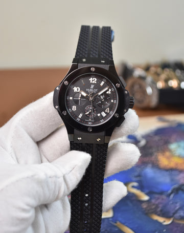 BIGBANG CHRONO TUIGA PVC ALL BLACK