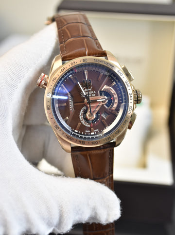 CALIBER 36 QUARTZ STRAP ROSE BROWN DAIL