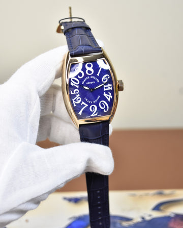 FM CRAZZY HOURS AUTO ROSE BLLUE DIAL