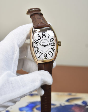 FM CRAZZY HOURS AUTO ROSE WHITE DIAL