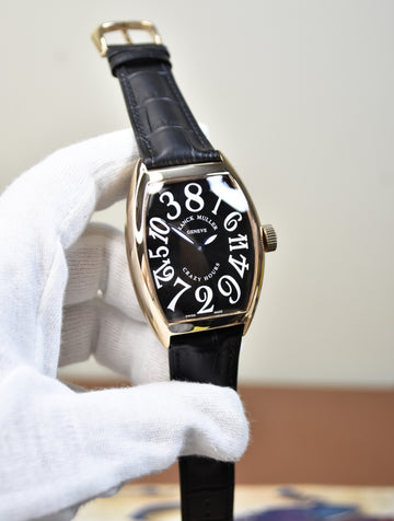 FM CRAZZY HOURS AUTO ROSE BLACK DIAL