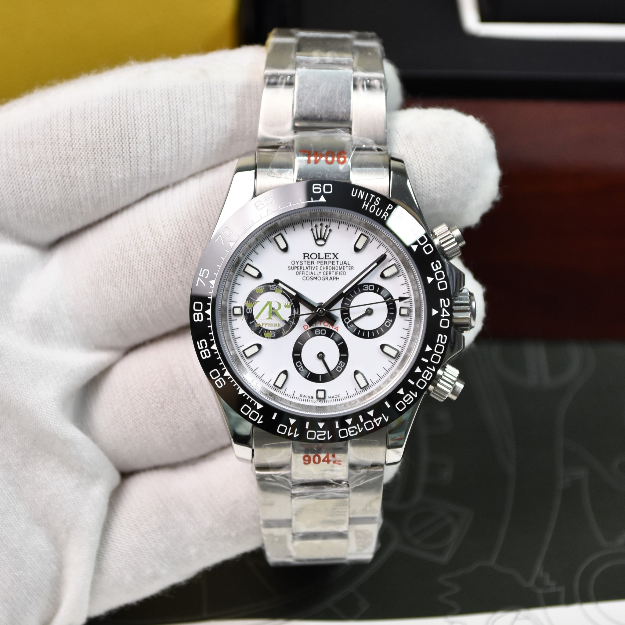 DAYTONA OYESTER AUTO PANDA SILVER WHITE DAIL