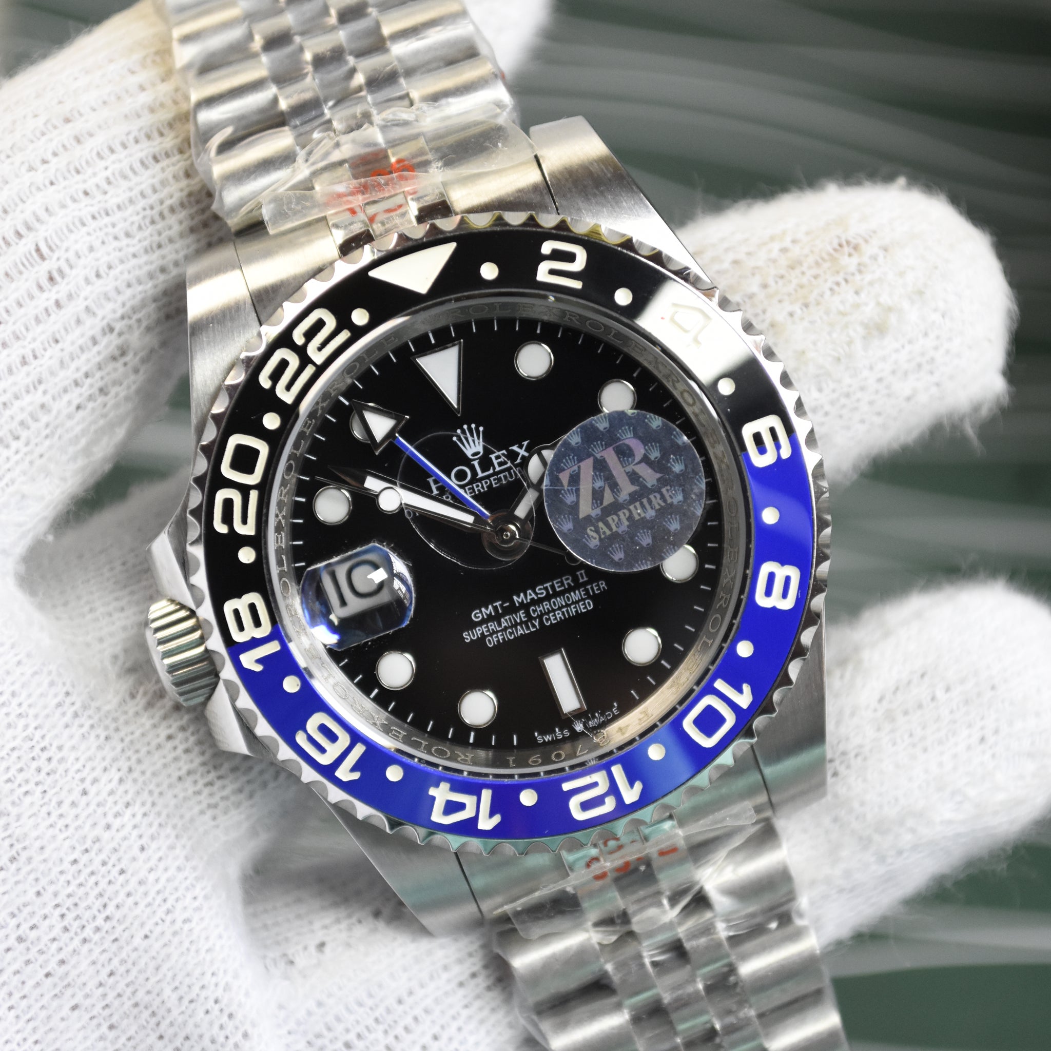 GMT 2 AUTO BATGIRL REVERSE SILVER BLACK DAIL