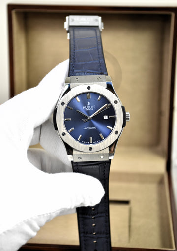 CF AUTO STRAP SILVER BLUE DAIL