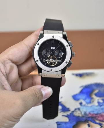 CF PENDULUM CHRONO SILVER BLACK DIAL