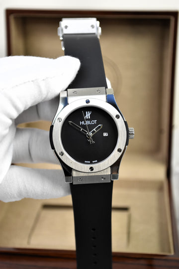 CF QUARTZ PVC SILVER BLACK DAIL