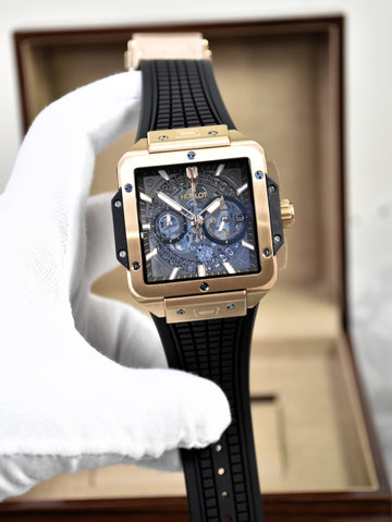 SQUAREBANG CHRONO PVC ROSE BLACK